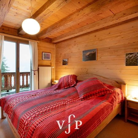 L'Alouvy Winter Dream Chalet For Family At Verbier Villa Exterior foto