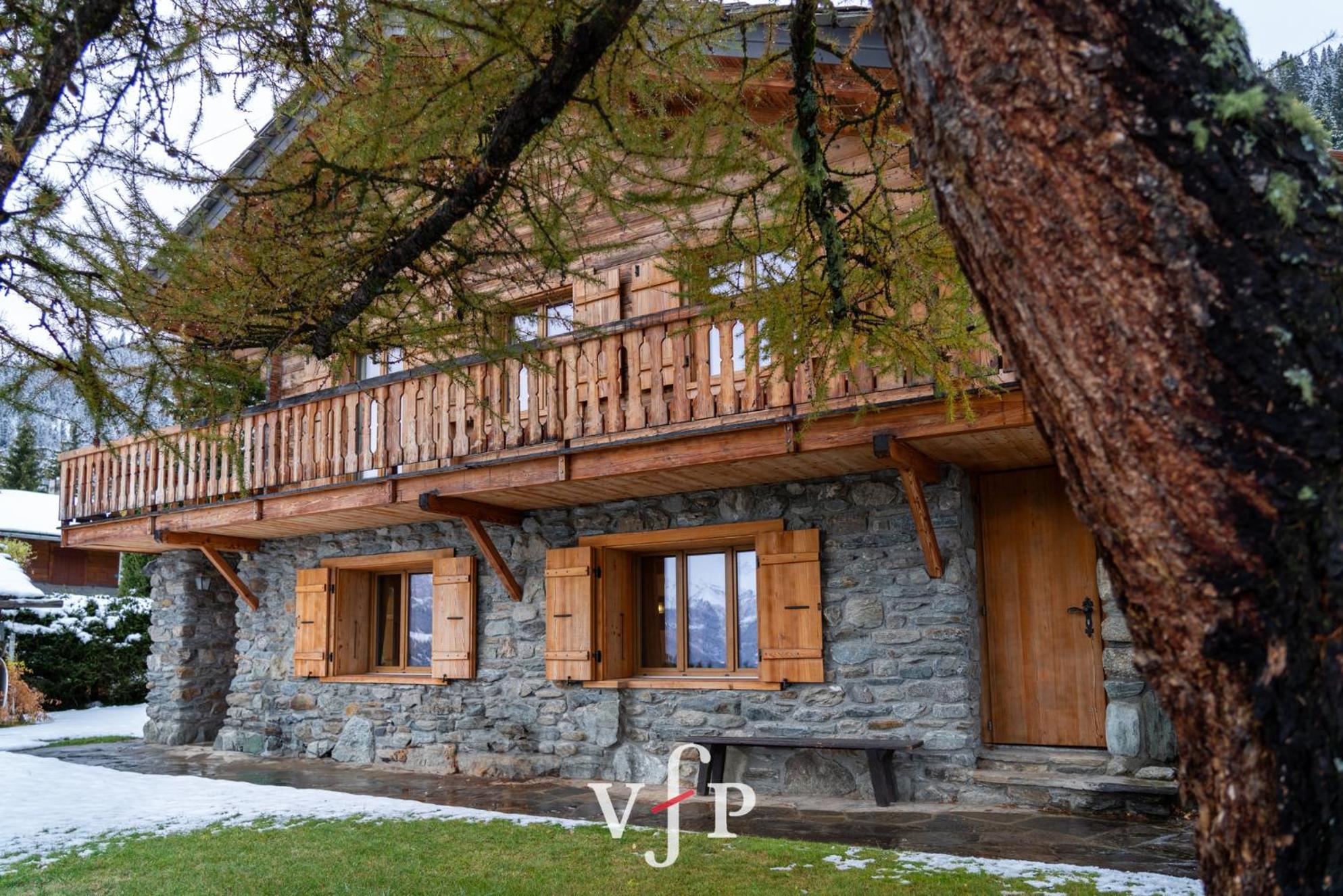 L'Alouvy Winter Dream Chalet For Family At Verbier Villa Exterior foto